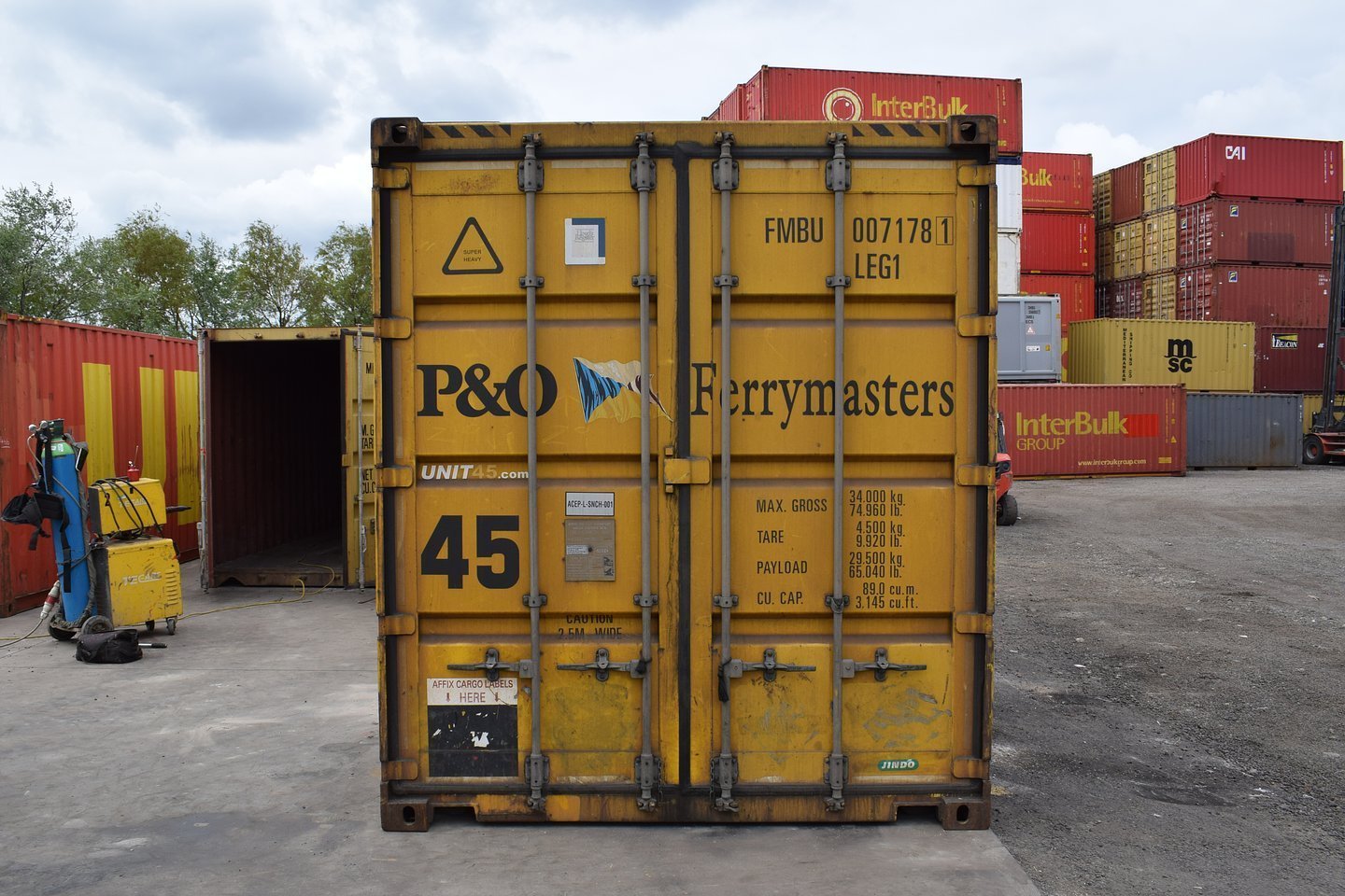 45Ft Hc Shipping Container High Cube Wind And Watertight-Cargo Worthy - Image 2