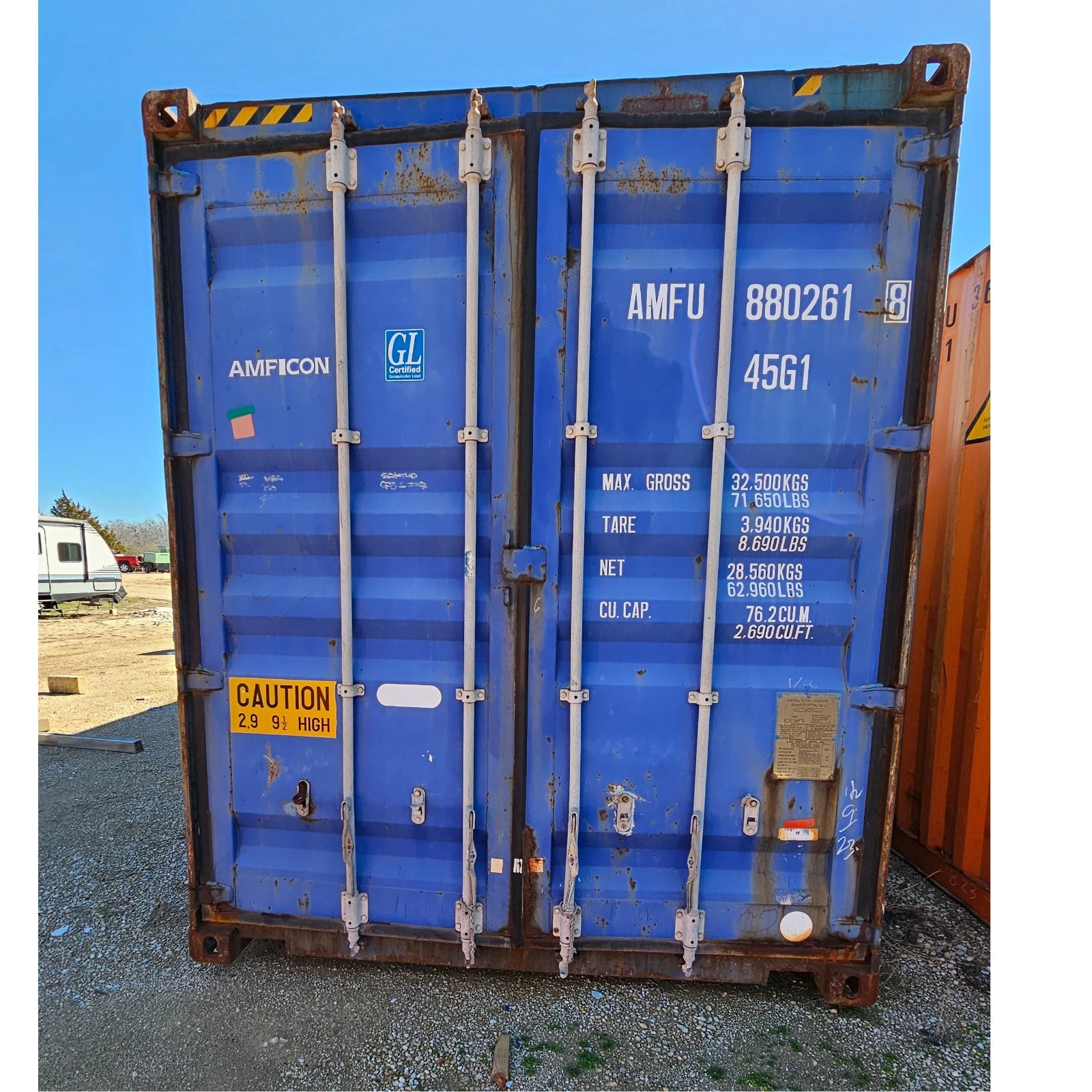 40 ft Shipping Container - Water Tight - High Cube - Image 3