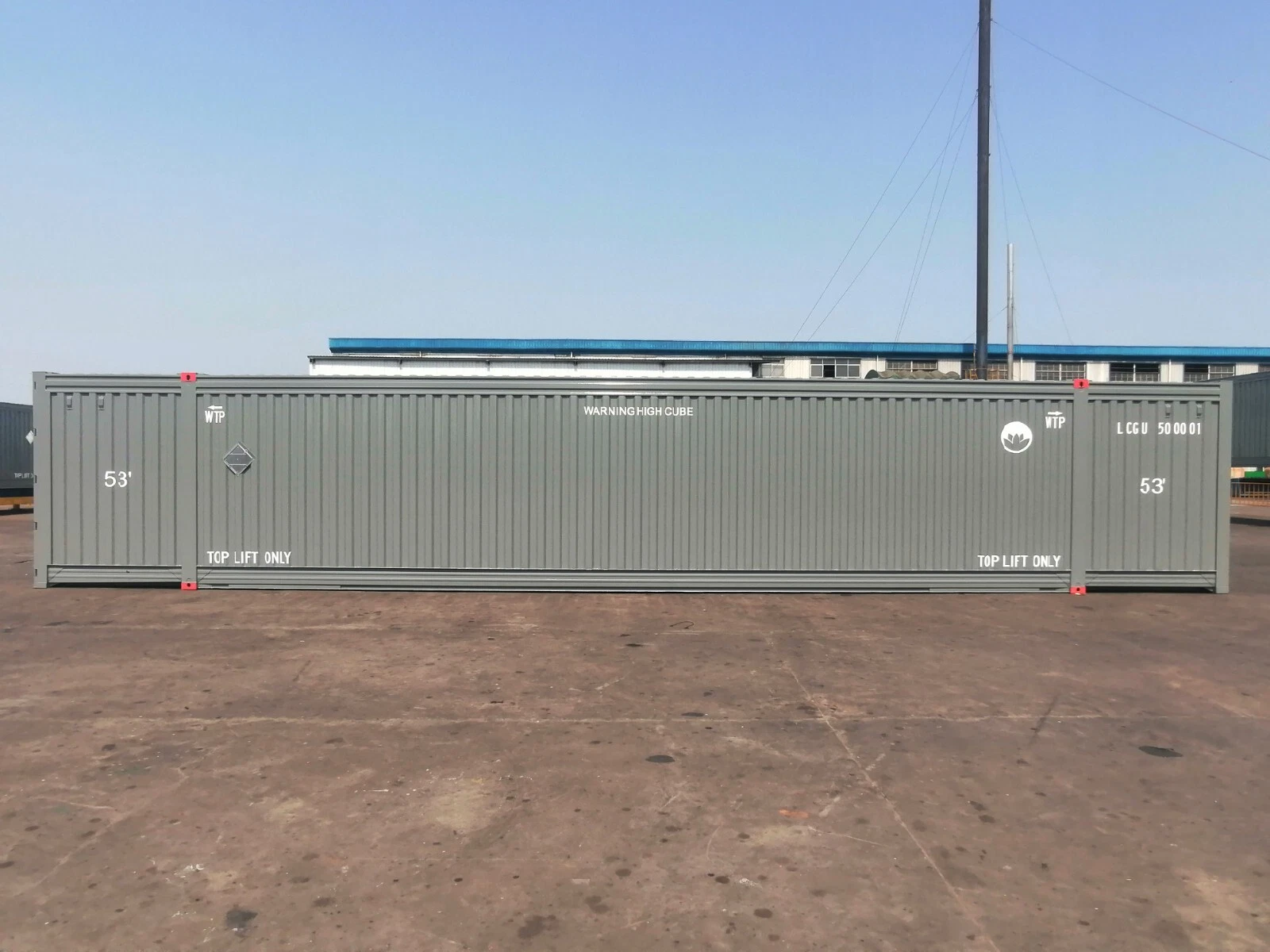 53-foot High Cube Shipping Container – One-Trip - Image 4