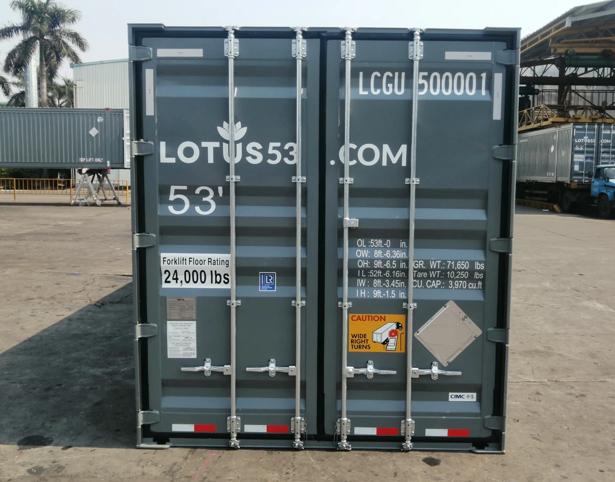 53-foot High Cube Shipping Container – One-Trip - Image 2